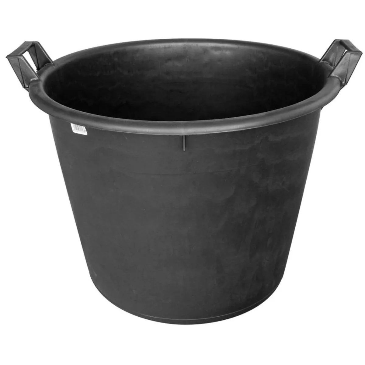 Pojemnik ogrodowy okrągły 65 l, pełne dno, z uchwytami, średnica 55 cm, wysokość 41 cm, photo 1 of 5