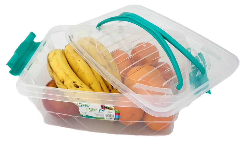 Pojemnik plastikowy 5,0L PROSTOKĄT MULTI BOX z pokrywką i uchwytem, photo 6 of 8