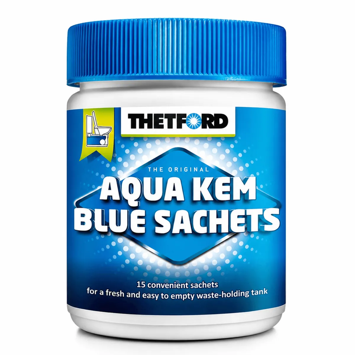Saszetki do toalety Aqua Kem Blue, zdjęcie 1 z 4