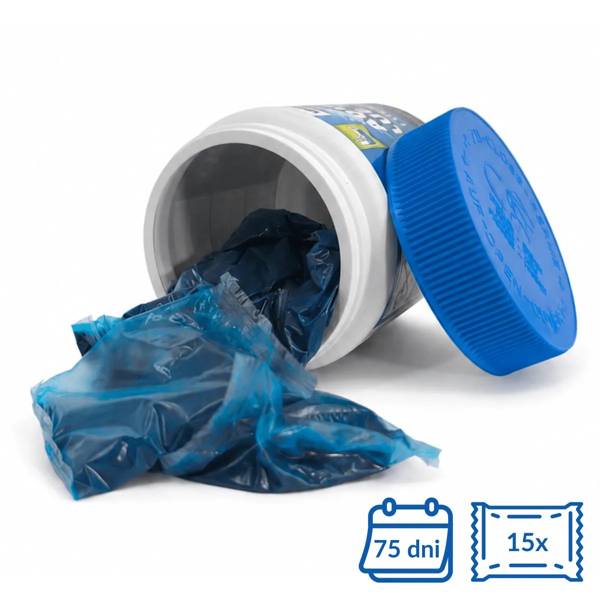 Saszetki do toalety Aqua Kem Blue, zdjęcie 2 z 4
