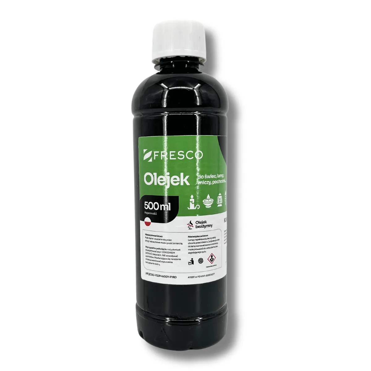 Paliwo olej do lamp, pochodni i świec 500ml JABŁKO, photo 1 of 8