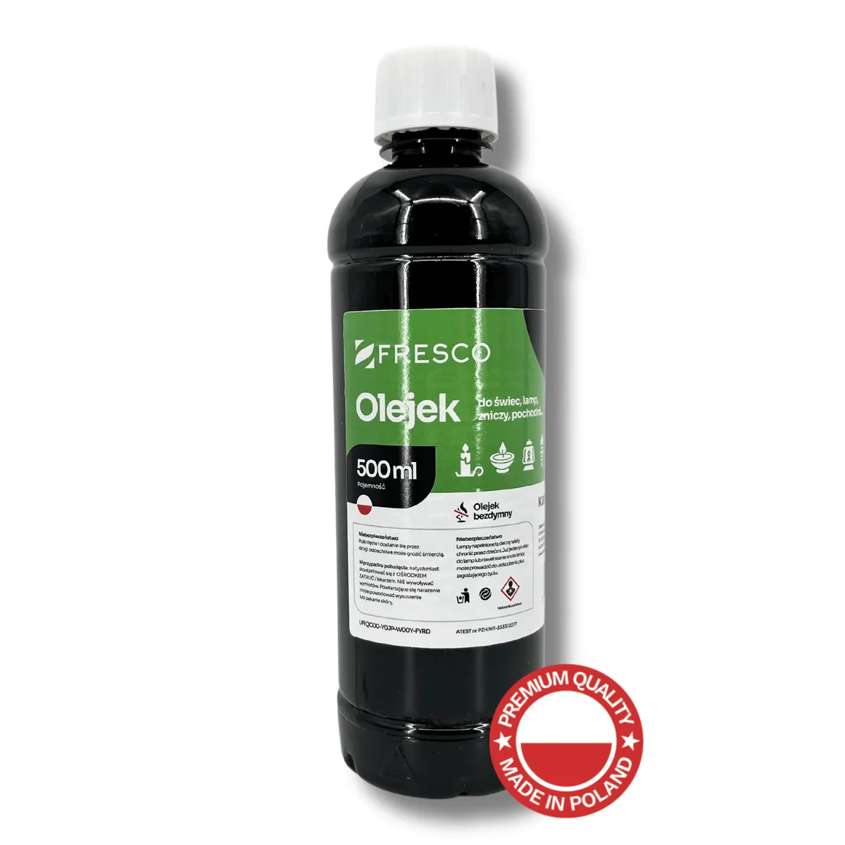 Paliwo olej do lamp, pochodni i świec 500ml JABŁKO, photo 3 of 8