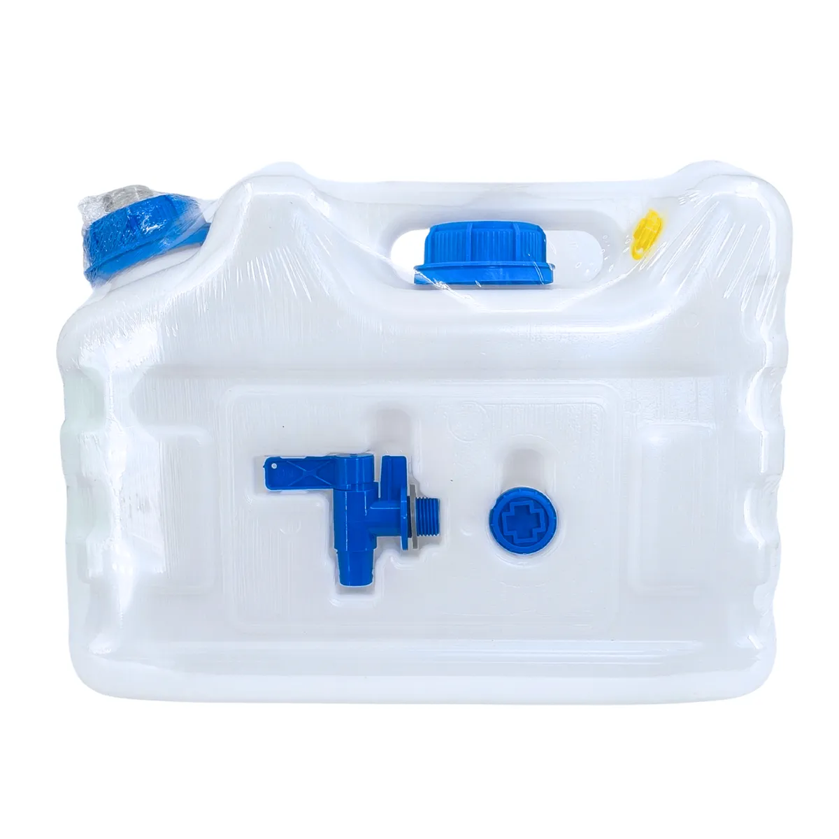 Kanister na wodę 3w1 z kranikiem i umywalką, transparentny HDPE, 10L, photo 6 of 8