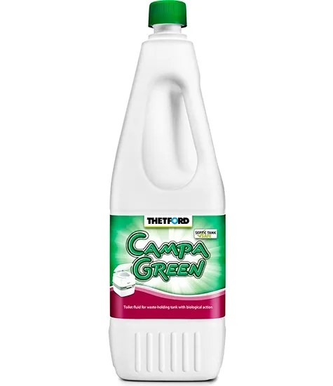 Płyn 2L do toalet turystycznych THETFORD CAMPA GREEN, zdjęcie 1 z 2