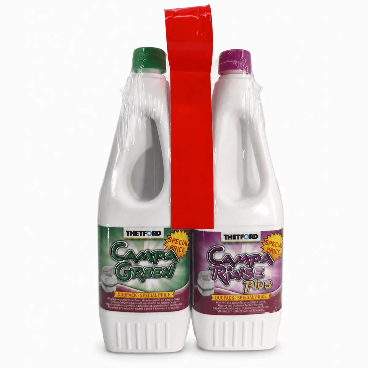 Płyny do toalet ZESTAW 2 x 1,5L Camp Green i Campa Rinse Plus, photo 1 of 8