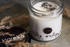 Natural-scented-candle-L-200gr-55-hours-light-KLAREKO-Mint