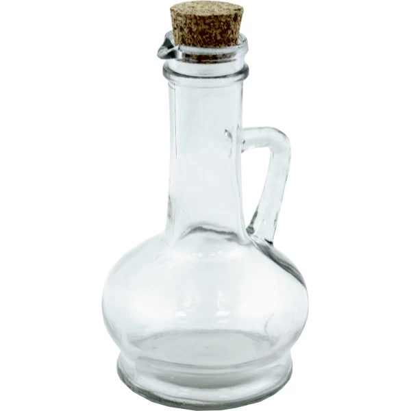 150ml glass bottle with a cap OIL or VINEGAR - EAN: 5901292649722 - Home> Kitchen and dining room> Kitchen tools and appliances> Spice dispensers