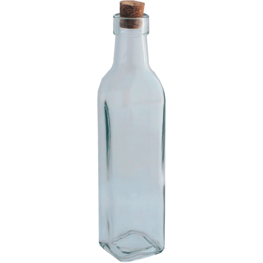 250ml glass bottle with a cap OIL or VINEGAR - EAN: 5901292636760 - Home> Kitchen and dining room> Kitchen tools and appliances> Spice dispensers