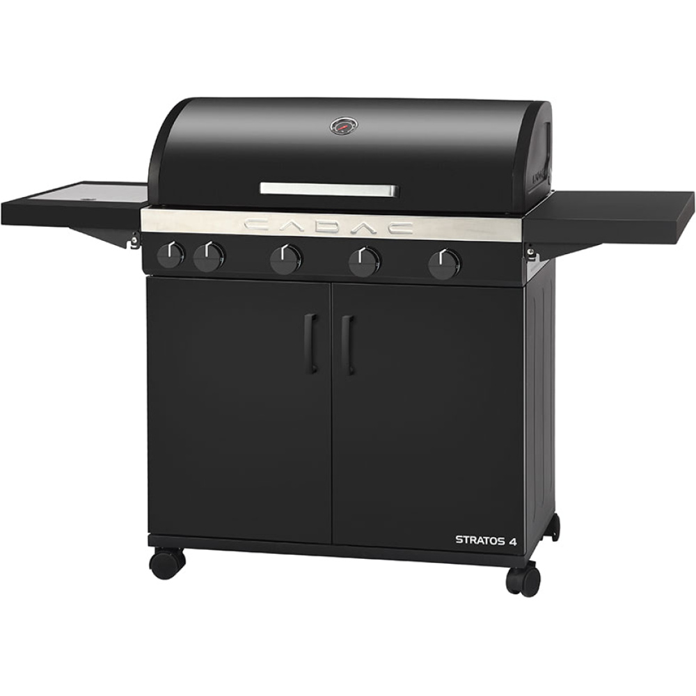 Stationary gas grill CADAC STRATOS 4 BLACK - EAN: 6001773106245 - Garden> Grill> Outdoor grill> Gas grills