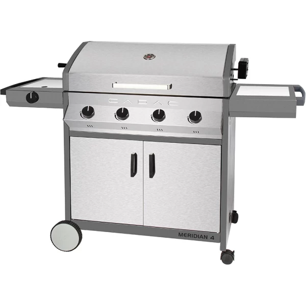 MERIDIAN 4 stationary gas grill made of stainless steel - EAN: 6001773114578 - Garden> Grill> Outdoor grill> Gas grills
