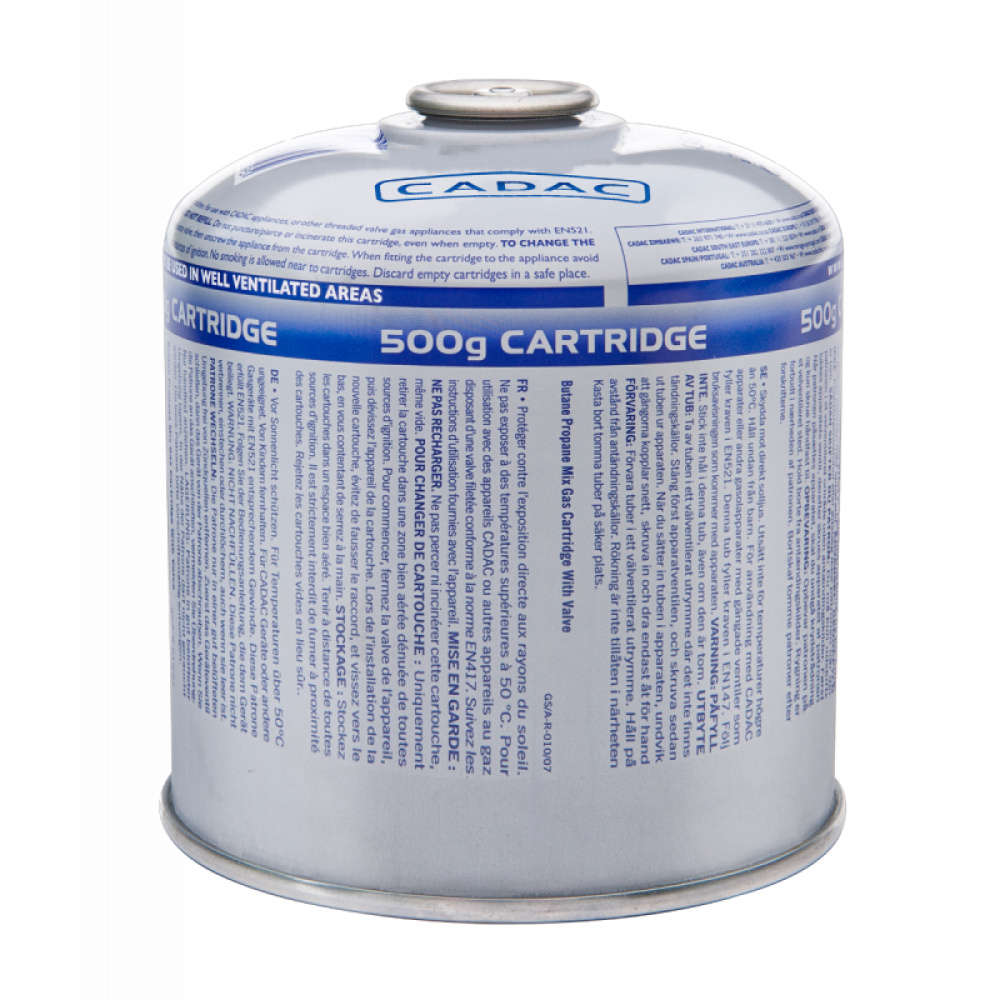 Cartouche gaz CADAC 500gr - EAN : 6001773150095 - Camping>Cuisine>Cartouches gaz