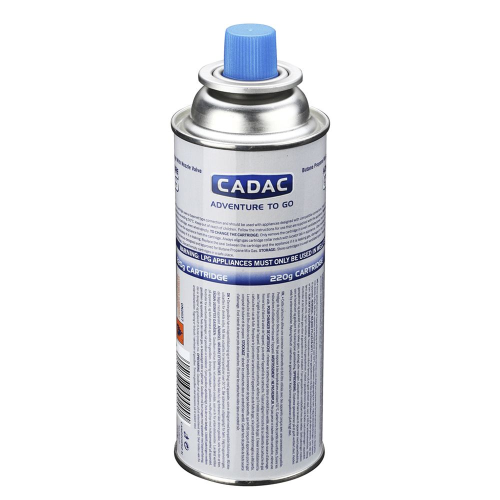 CADAC カラー付きガスカートリッジ、容量 400 ml - EAN: 6001773000291 - キャンプ>クッキング>ガスカートリッジ
