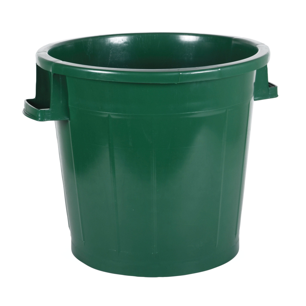 Waste bin 75L waste bin with lid GREEN - EAN: 3086960092009 - Home> Household Items> Garbage storage> Garbage bins