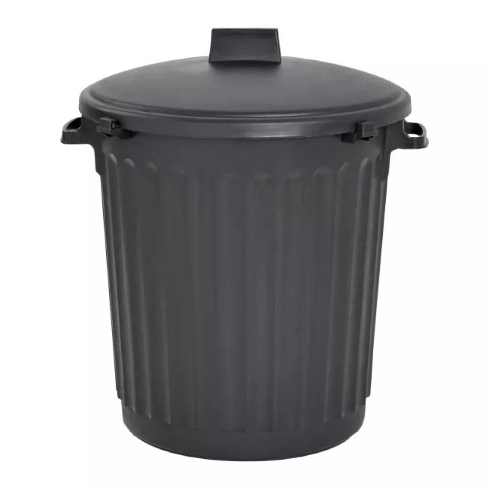 Poubelle ECO 80L poubelle avec couvercle NOIR - EAN: 3086960091996 - Accueil>Appareils électroménagers>Stockage des déchets>Poubelles