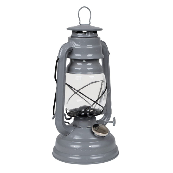 Lampa turystyczna 25cm SZARA sztormowa - EAN: 8712013196121 - Kemping>Oświetlenie kempingowe>Lampy turystyczne