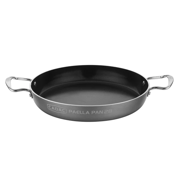 Frying pan with lid CADAC 28cm with GreenGrill coating for Safari Chef - EAN: 6001773115018 - Garden>Grill>Outdoor grill accessories>Grill pans