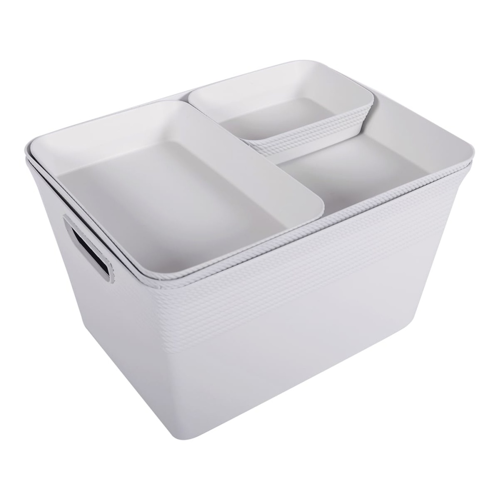 4L 收纳盒 RANGETTE WHITE - EAN：3086960245528 - 主页>家具>衣柜和储物柜>盒子和行李箱