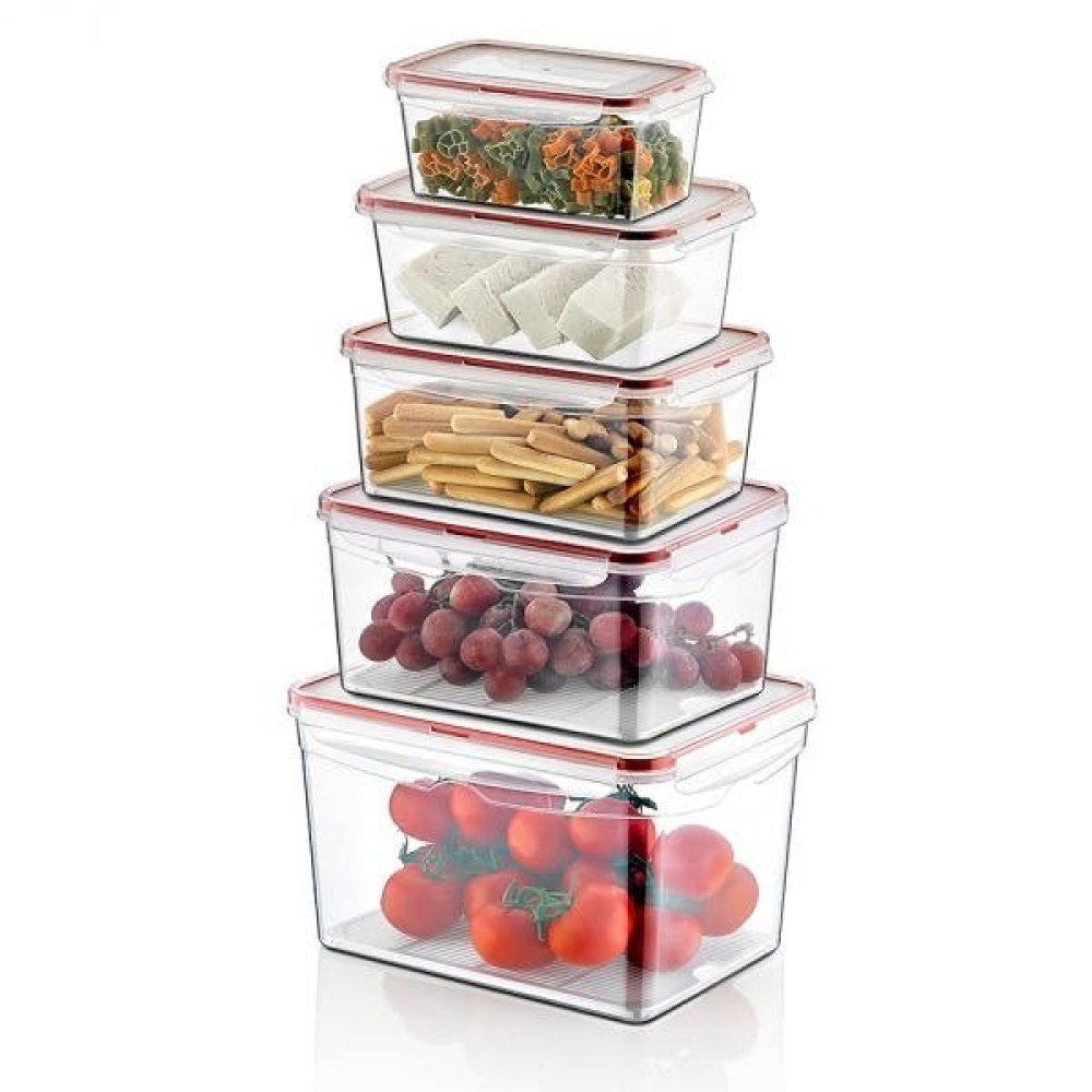 حاوية بلاستيكية 700 مل RECTANGLE SAVER BOX مع غطاء - EAN: 8694064000636 - الصفحة الرئيسية> المطبخ وغرفة الطعام> تخزين الطعام> أوعية الطعام