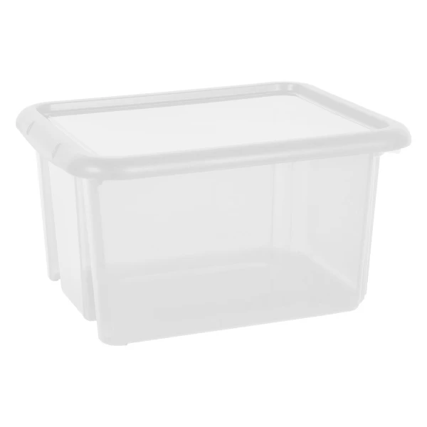 FUNNY Kunststoffbehälter mit Deckel TRANSPARENT - EAN: 8 - Home> Möbel> Kleiderschränke und Aufbewahrung> Truhen und Truhen