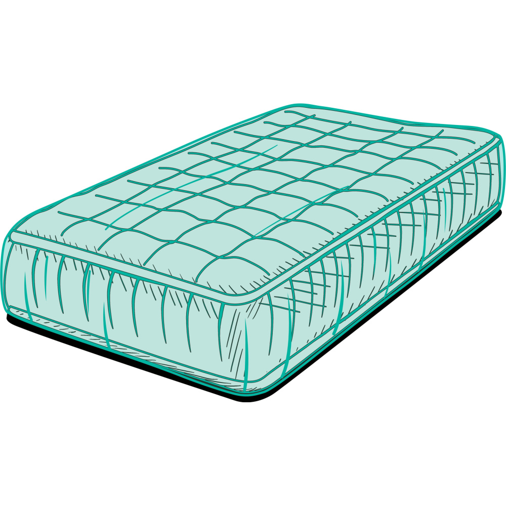 Mattress foil cover 129 | 5 x 248 | 9cm THICK 37 | 5 microns - EAN: 5903754594045 - Home> Renovation> Furniture covers