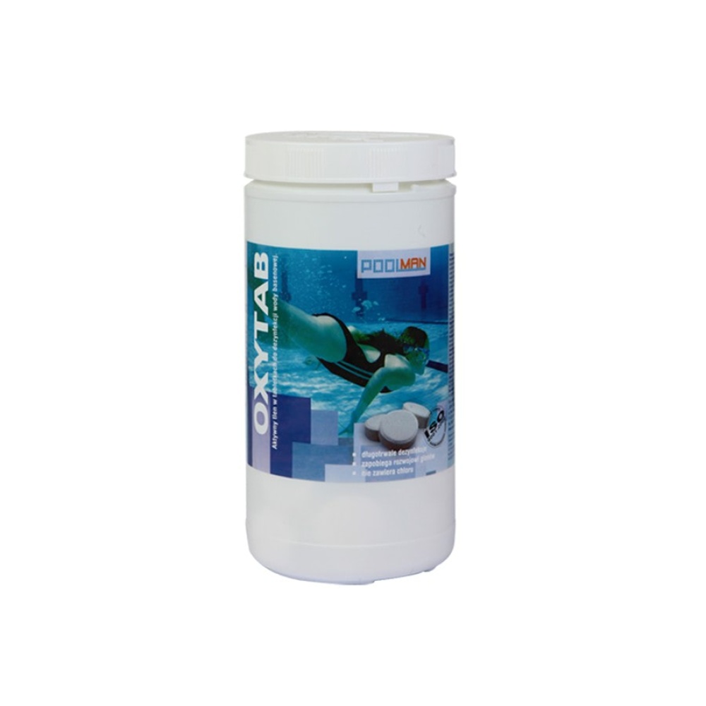 Voorbereiding voor het desinfecteren van het zwembad in tabletten OXYTAB - EAN: 5900537004616 - Tuin> Zwembaden en toebehoren> Zwembadreiniging en chemicaliën