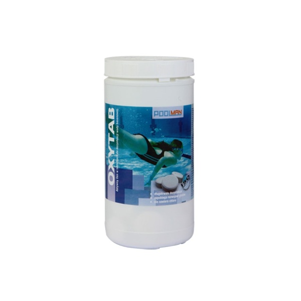 Preparat do dezynfekcji basenu w tabletkach OXYTAB - EAN: 5900537004616 - Ogród>Baseny i akcesoria>Środki czystości i chemia basenowa
