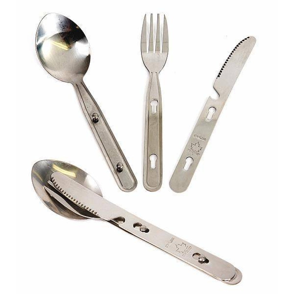 Cutlery 3-piece set - EAN: 8712013021003 - Camping>Cooking>Travel cutlery