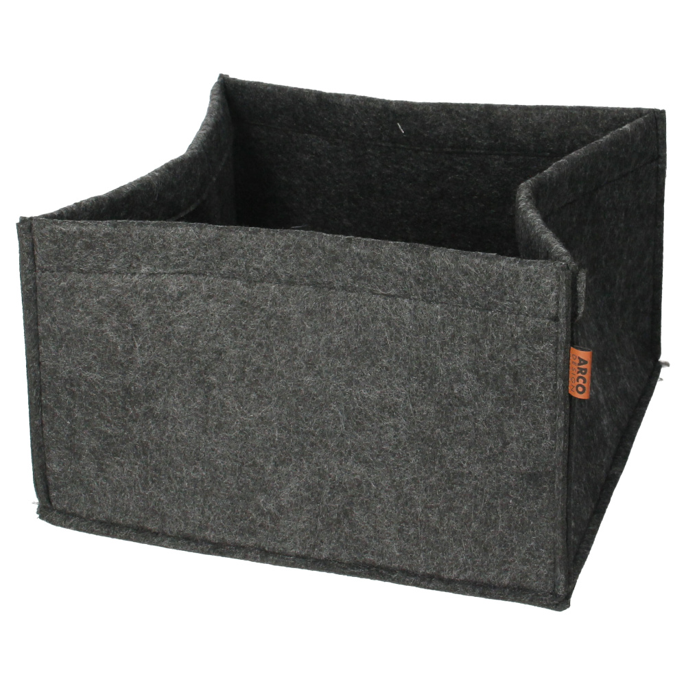 Felt box anthracite 25M - EAN: 5904012733336 - Home> Storage> Organizers> For clothes and accessories