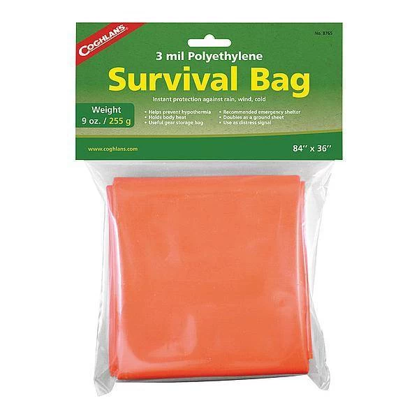 Survival taske 210x90cm SURVIVAL BAG - EAN: 0056389087651 - Kemping>Andet