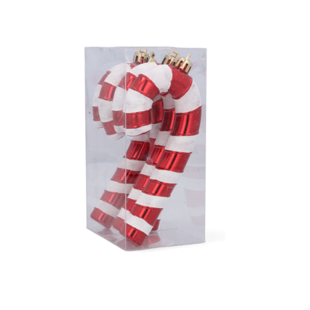 Weihnachtsschmuck MIX 13cm 4er Set CANDY CANE - EAN: 5900779830400 - Home>Saison- und Weihnachtsschmuck>Weihnachtsschmuck>Kugeln