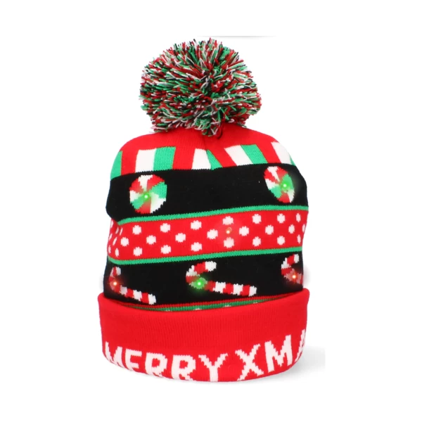 Piros LED karácsonyi sapka CUKIKOK - EAN: 5901685831710 - Kezdőlap>Szezonális és karácsonyi dekorációk>Egyéb