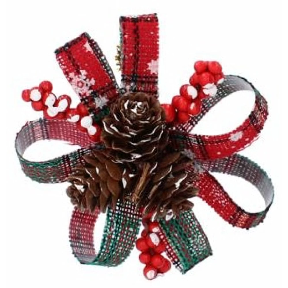 Gift wrapping bows set 3pcs RED - EAN: 5901685836449 - Home>Seasonal and Christmas decorations>Christmas decorations