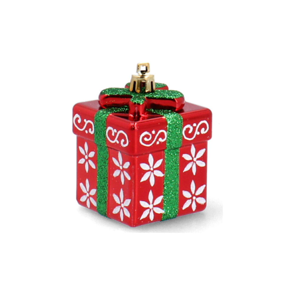 Conjunto de presentes de decorações de natal 4pcs VERMELHO - EAN: 5900779817579 - Home>Decorações sazonais e de Natal>Decorações de Natal>Bolas