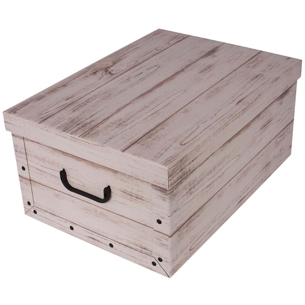 Kartonska škatla MAXI BOARD WHITE - EAN: 8033695870698 - Domov>Shranjevanje>Kartonske škatle>S pokrovom