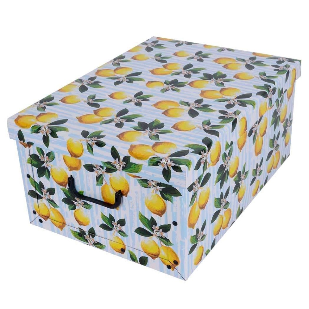 Cardboard box MAXI OWOCE LEMON - EAN: 8033695870421 - Home>Storage>Carton boxes>With lid