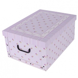 Pudełko kartonowe MAXI PROWANSALSKIE LAWENDA - EAN: 8033695870032 - Dom>Przechowywanie>Pudełka kartonowe>Z pokrywą