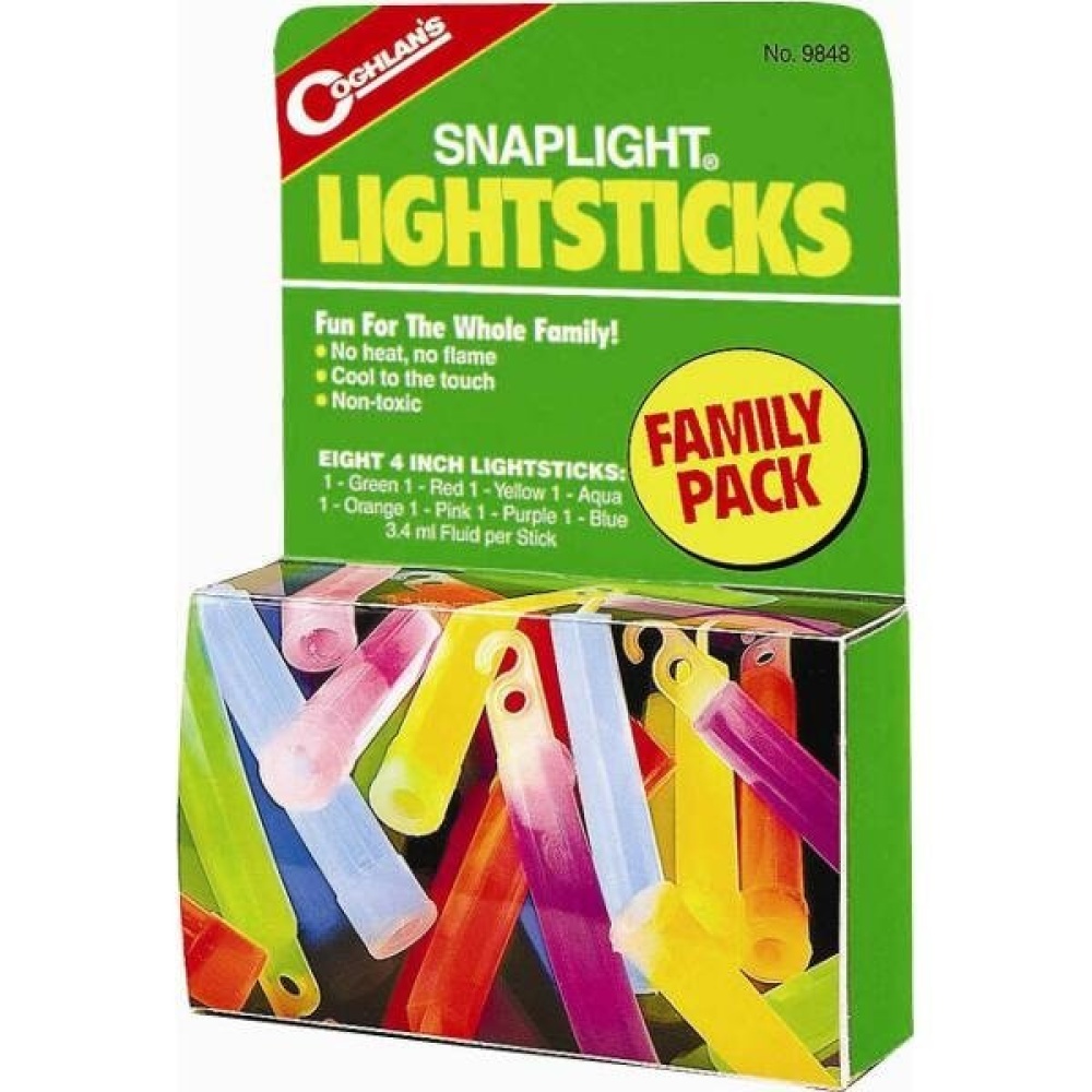 Kemijska svjetiljka LIGHTSTICKS - EAN: 0056389098480 - Kampiranje>Ostalo