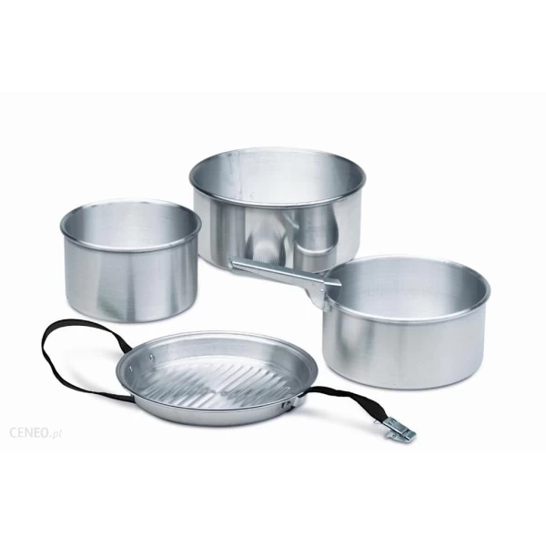 Tourist pots 4-piece SET with JAVA handle - EAN: 8712013001258 - Camping>Cooking>Travel pots and pans