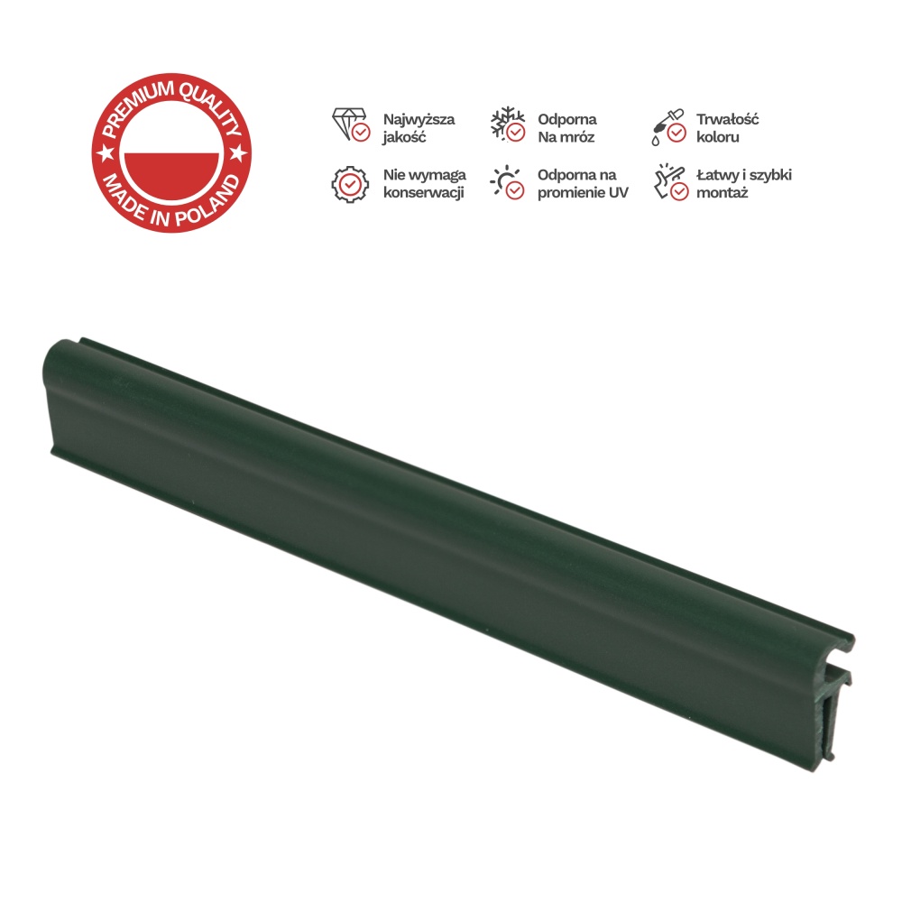 栅栏胶带夹 10 件 标准绿色 - EAN: 5908297538457 - 花园>栅栏>大门和栅栏配件