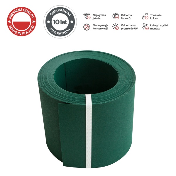 Fencing tape ROLL 26mb ORANGE 19cm PROTECTO GREEN - EAN: 5908297566146 - Garden>Fences>Fence tapes